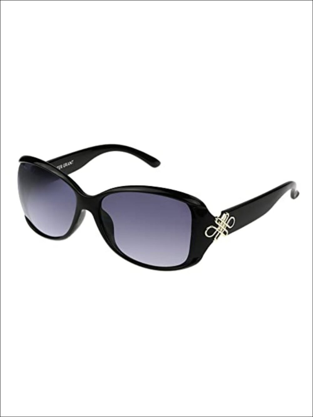Foster Grant Womens Sublime Sunglasses, Black, 57mm US